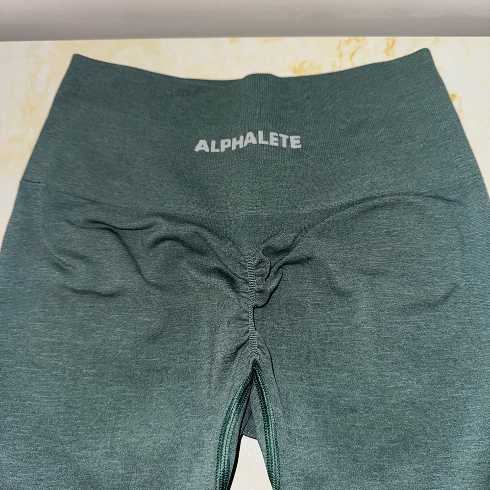 Alphalete Forest Green Leggings